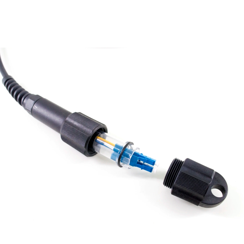FTTX/FTTH Fiber Optic Pdlc/Dlc Gyfjh G657A2 2core IP67 Standard Waterproof Connector