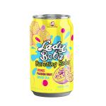 Passion Fruit with Lychee Bursting Boba Bubble Tea - 320ml - Your Supplier for