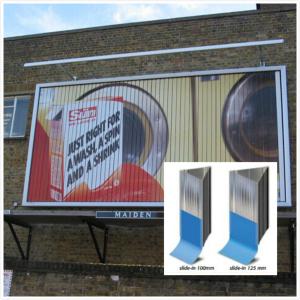 Quality Quick Post aluminium wall mounted trivision sign wholesale