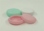 10 G Empty Face Cream Containers , Macaron Shape Cosmetic Plastic Jar