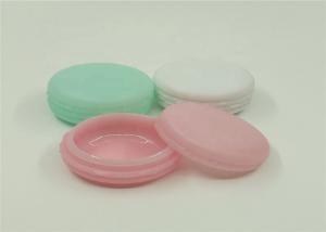 Quality 10 G Empty Face Cream Containers , Macaron Shape Cosmetic Plastic Jar wholesale