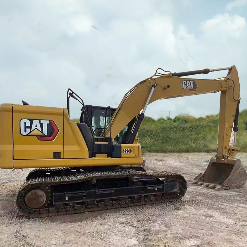 Cat 323 Used Used Track Excavator Heavy Earth Moving Machinery 24500kg