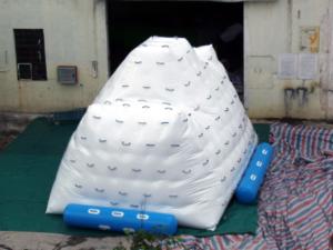 Quality White Inflatable Water Sports , 3 Sides Inflatable Iceberg For Water Sport wholesale