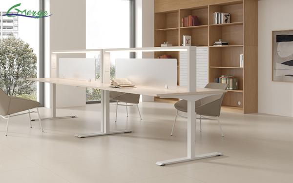 2 Shelves Office Workstation Of Open Space Perfect for Space-Saving Storage