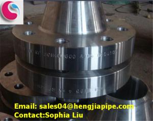 Quality CS ASTM A105 WN RF SCH40 FLANGES wholesale