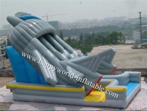 Quality inflatable titanic slide for sale , robert inflatable slide wholesale