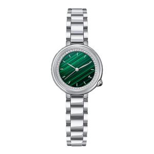Quality SS316L Women Quartz Wrist Watch Mineral Glass Leather Strap wholesale