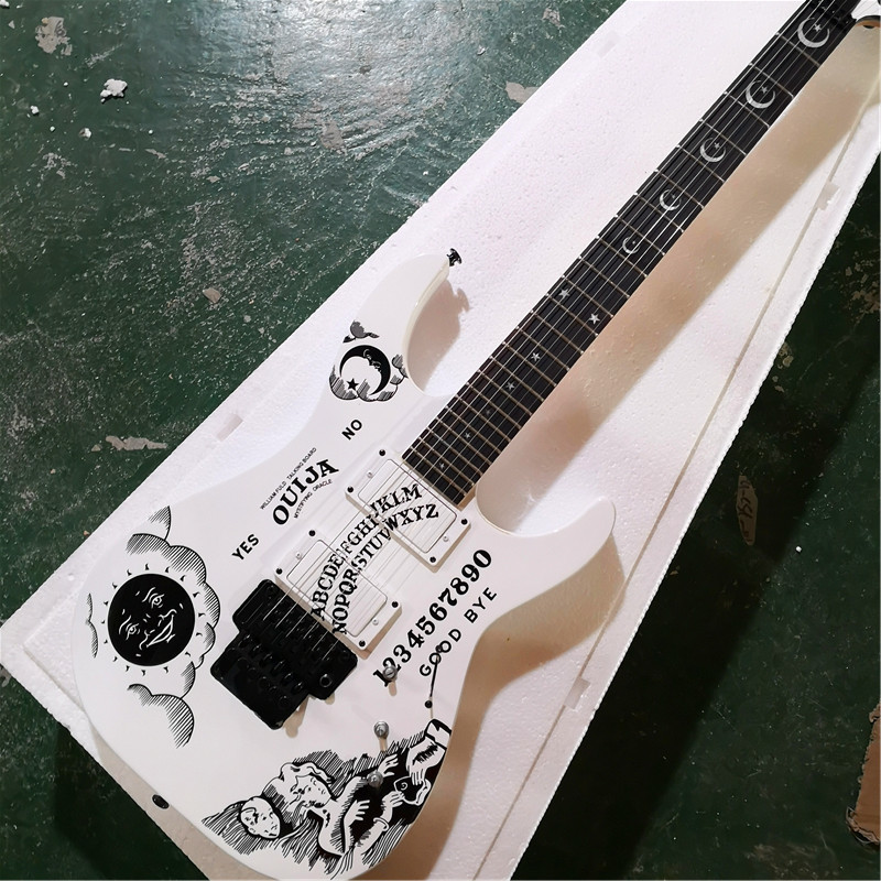 Customized special-shaped electric guitar with 6 strings can be made according to the pictures