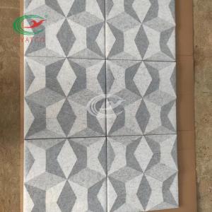 Quality Diamond 3D Wall Polyester Fiber Acoustic Panel Mildewproof Odorless wholesale