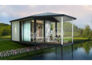 Quality Anti Seismic Energy Efficient Prefab Homes , Low Carbon Eco Friendly Prefab Homes wholesale