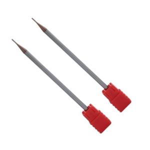 Quality Solid 2mm Long Shank End Mills Nano Coated For Steel wholesale