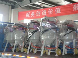 Quality Small Portable Sand Blasting Machine Rust on Ship Repair Container Removal wholesale
