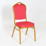 Purple Crown Back Stacking Banquet Chair H94CM Commercial Banquet Chairs