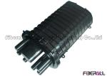Dome Type Heat Shrinkable Fiber Optic Splice Closure For Aerial With Big
