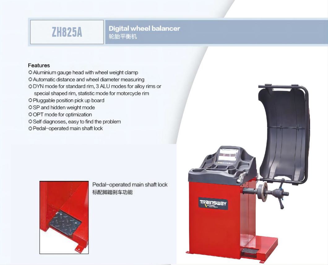 Trainsway 825A Tyre Balancing Machine Tyre Balancer