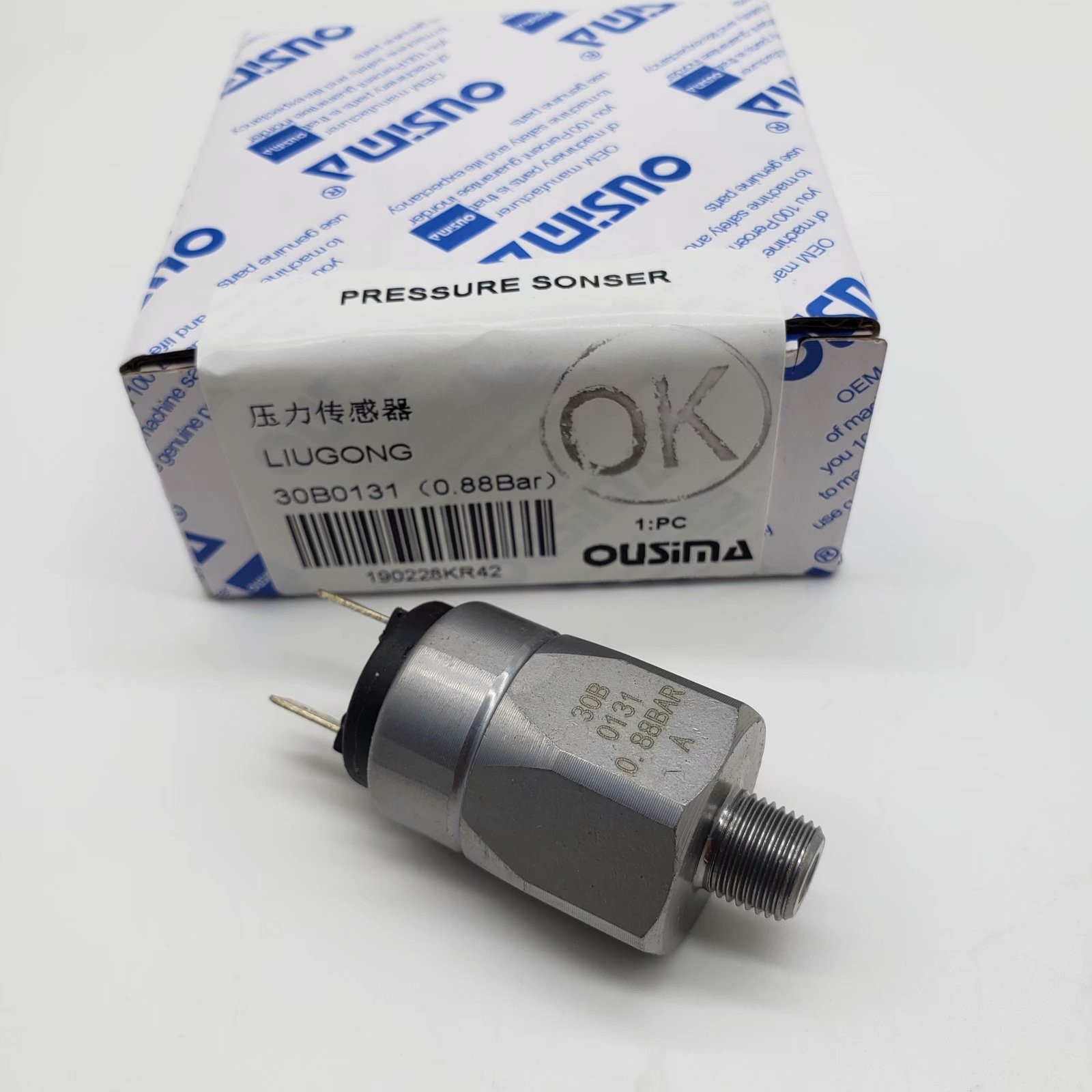 OUSIMA Eletric Excavator 30B0131 0.88 Bar Pressure Sensor
