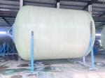 White Chemistry Mixer Frp Chemical Storage Tank Corrosion Resistance 18m3