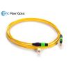 Buy cheap Ribbon Fiber Optic Cable Types SM OM3 12 Fiber MPO Female To MPO Female from wholesalers