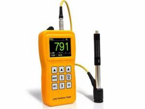 Quality Mass Storage Portable Hardness Tester , Leeb Tester With Curved Display / Scales Conversion wholesale