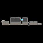 Small Size Full Color Inkjet Printing Machine With 330mm Width