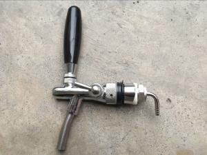 Quality Copper Beer Keg Accessories Flow Control Beer Tap / Faucet In Bar , Hotel wholesale