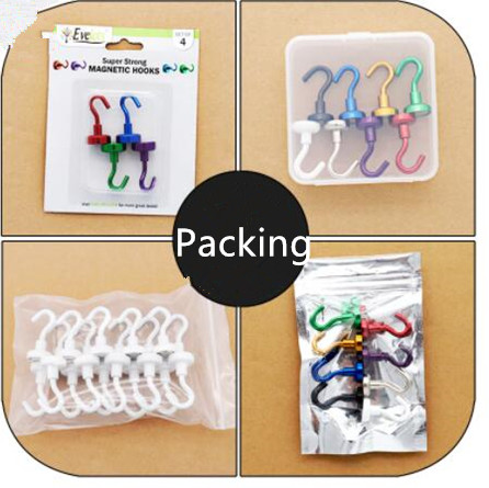 Pot/Cup Shape Magnetic Hooks with ≤500LBS 226kg Pulling Force Super Strong Neodymium