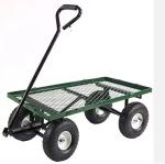 Green Heavy-duty Garden Cart 500-lbs Capacity Hand Trolley Truck Dump Dolly