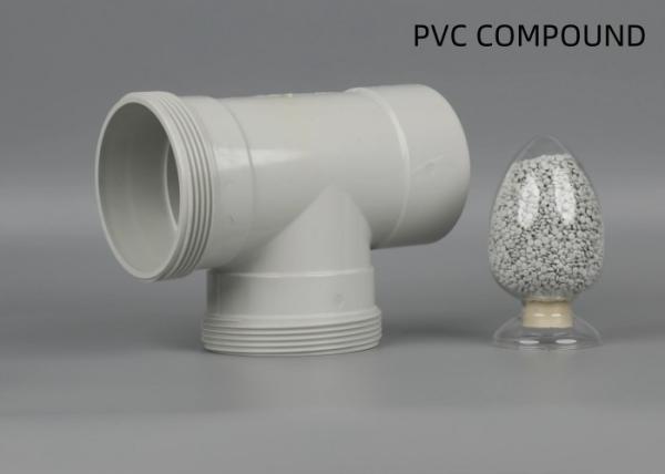 Fitting Pipes Virgin UPVC Compound Granules Raw Material Plastic Flexible Rigid
