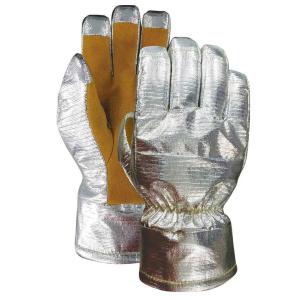 Quality Flexible Cowhide Leather Firefighting Proximity Gloves Tear Resistance wholesale