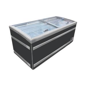 Quality Supermarket Horizontal Frozen Food Island Display Freezer wholesale