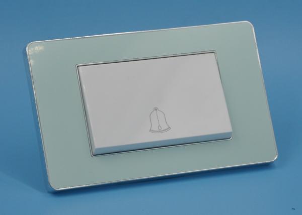 Household Doorbell Switch Fireproof PC , House Electrical Switches Elegant