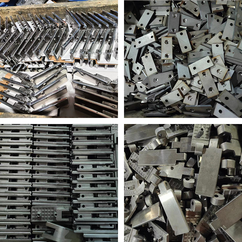 SUS304 Stainless Steel Casting Bathroom Glass Door Hinges High accuracy