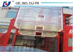 650*650*1508mm Mast 2*2000 kg Double Cages SC200/200 Construction Material