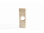 Vermiculite Firebrick Fire Board , Nontoxic Fireproof Cement Board For