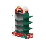 cardboard book paperboard floor display stand cardboard shipper display