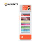 Outdoor activities, self-service touch screen automatic dispenser drink snack