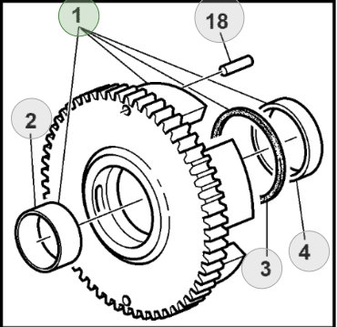 RE47276 Clutch Kit For JD Tractor Models 6100, 6200, 6200L, 6300, 6506, 6800, 7200, 7600