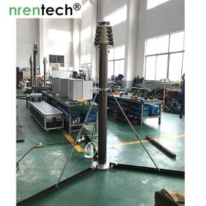 Quality 10m pneumatic telescopic mast-50kg payloads-aluminum telescopic mast, locking pneumatic mast wholesale