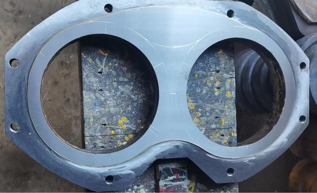 Factory Delivery Zoomlion Putzmeister Concrete Pump Wearing Parts Spectacles Plate