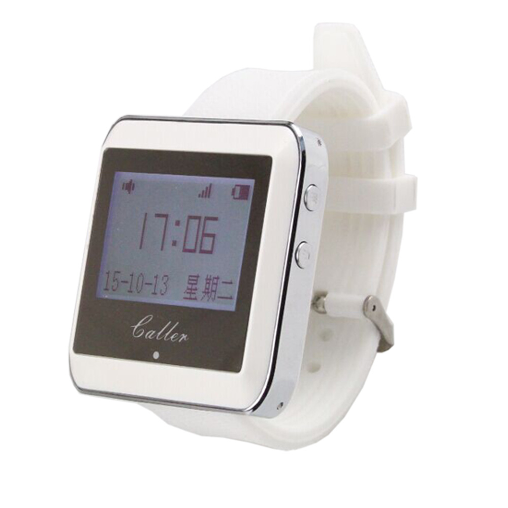 restaurant waiter service calling system wireless watch pager