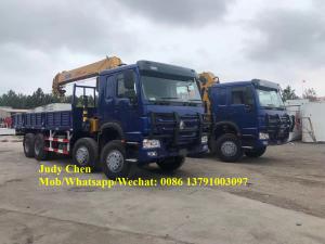 Quality 6X4 12 Tons Telescopic Boom Truck Mounted Crane wholesale