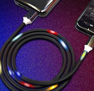 Quality Fashionable Long Phone Charger Cord 8 Pin Type C For MP3 / MP4 Players wholesale