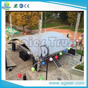 Quality Party Led Screen Truss , Aluminum Truss Roof Systems Ce / Tuv Certificated wholesale