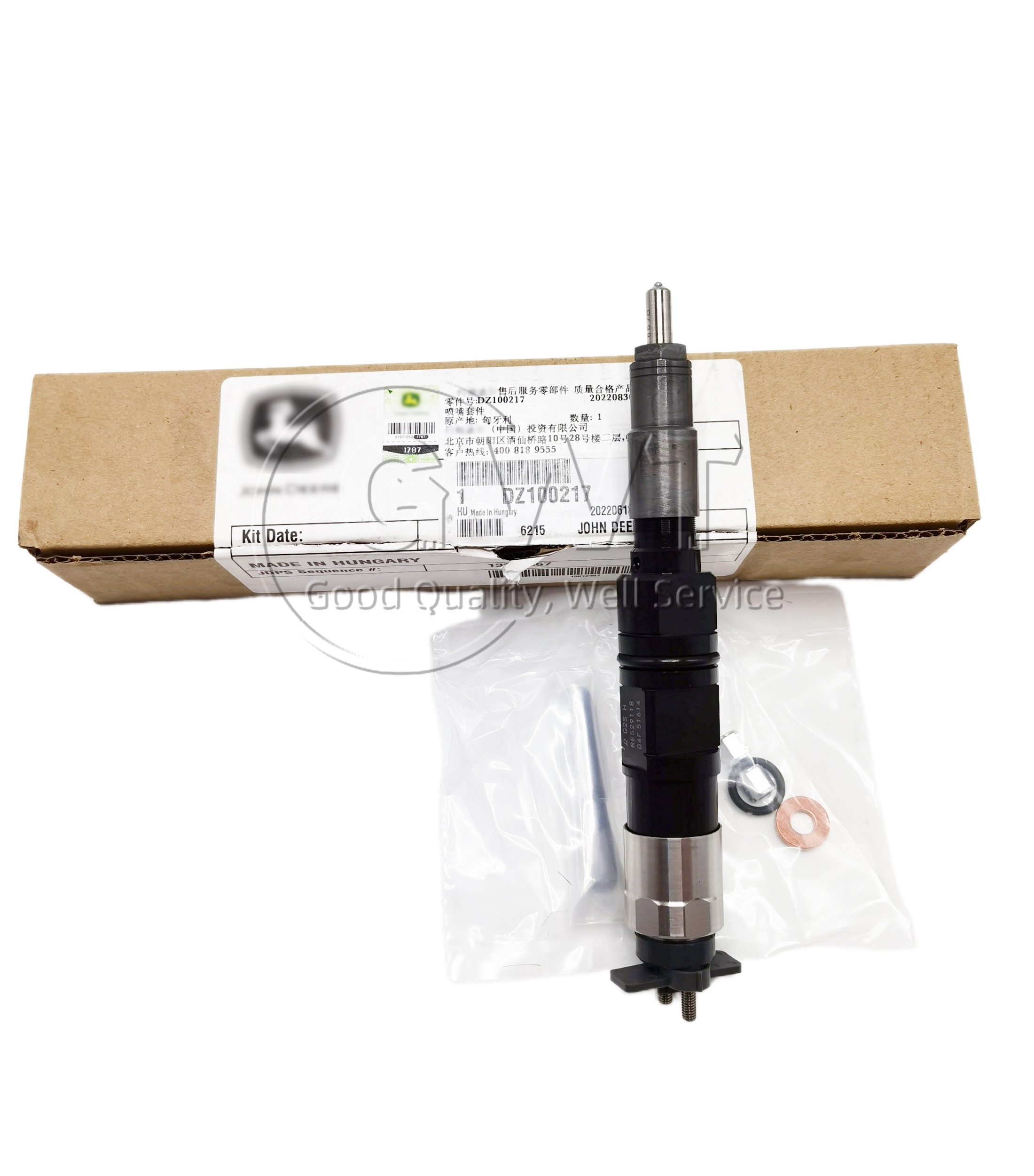 New Original injector diesel RE524382 RE546781 SE501962 DZ100217 fueled injectors DZ100217