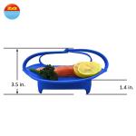 high quality vegetable kitchen silicone steamer walmart for sale