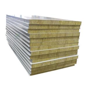 Quality EPS PU Rock Wool Sandwich Panel Board Used For Steel House Wall wholesale