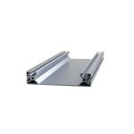 U Shaped Aluminum Handrails And Railing Profiles Frameless Glass Railing