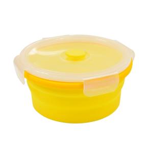 Quality Warmer Food Grade High Quality Factional Silicone Circle Lunch Box Fresh Container For Food &amp; Soup wholesale
