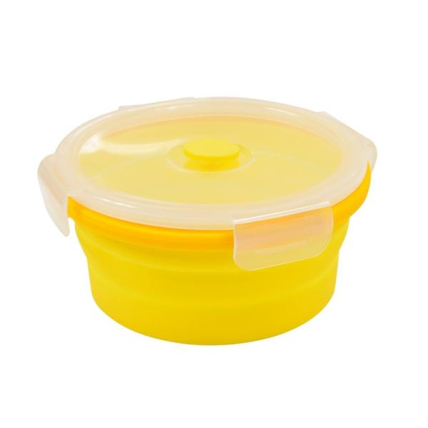 Warmer Food Grade High Quality Factional Silicone Circle Lunch Box Fresh