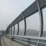 92% Light Transmission Cast Clear Acrylic Sheet Sound Noise Barrier